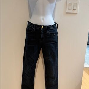 Frame Denim Women's Skinny Jeans - Dark Blue